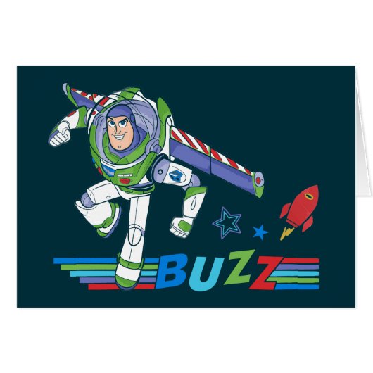 Buzz Lightyear Colorful Graphic Cards (Front Horizontal)