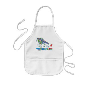 Buzz Lightyear Colorful Graphic Kids' Apron
