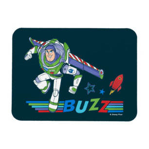 Buzz Lightyear Colorful Graphic Magnet