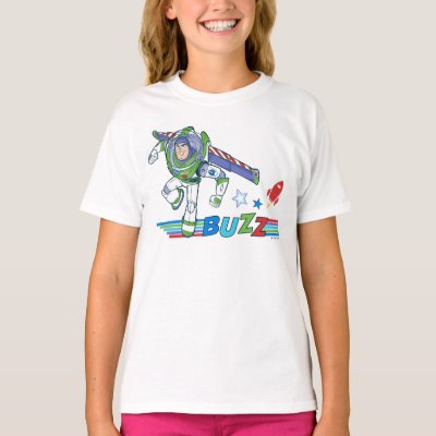 Buzz Lightyear Colorful Graphic T-Shirt