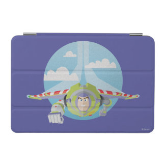 Buzz Lightyear Flying Despeckled Retro Graphic iPad Mini Cover