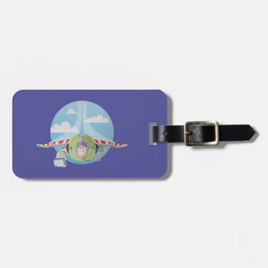 buzz lightyear luggage tag