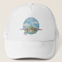 Buzz Lightyear Flying Despeckled Retro Graphic
