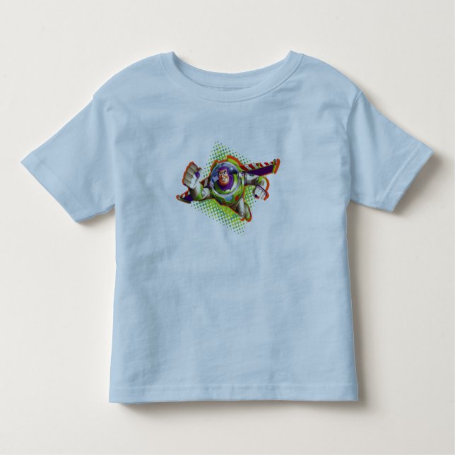 Buzz Lightyear Flying Toddler T-shirt (Front)