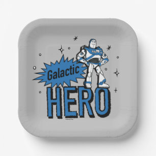 Buzz Lightyear   Galactic Hero Paper Plates