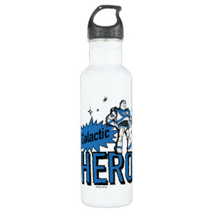Buzz Lightyear Galactic Hero Stainless Steel Water Bottle
