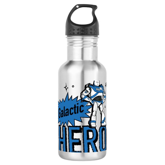 Buzz Lightyear | Galactic Hero Stainless Steel Water Bottle (Front)