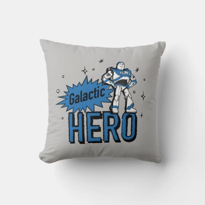 Buzz Lightyear | Galactic Hero Throw Pillow