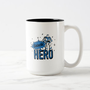 Buzz Lightyear Galactic Hero Two-Tone Coffee Mug