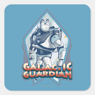 Buzz Lightyear: Gallactic Guardian Square Sticker