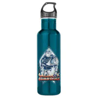 Toy Story 8Bit Woody and Buzz Lightyear Water Bottle, Zazzle