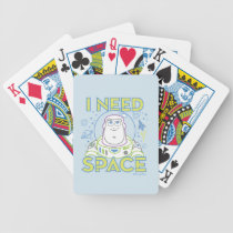 Buzz Lightyear "I Need Space" Bicycle Playing Cards