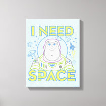 Buzz Lightyear "I Need Space" Canvas Print