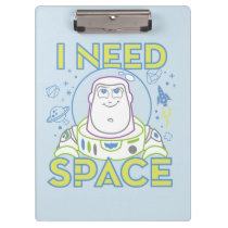 Buzz Lightyear "I Need Space" Clipboard