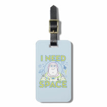 Buzz Lightyear "I Need Space" Luggage Tag