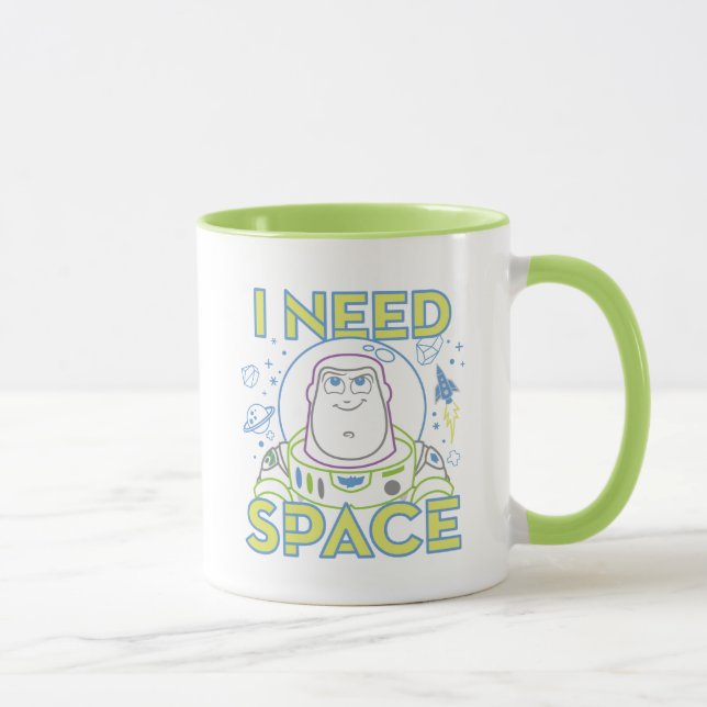 Buzz Lightyear "I Need Space" Mug (Right)