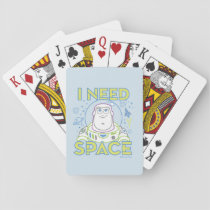 Buzz Lightyear "I Need Space" Poker Cards