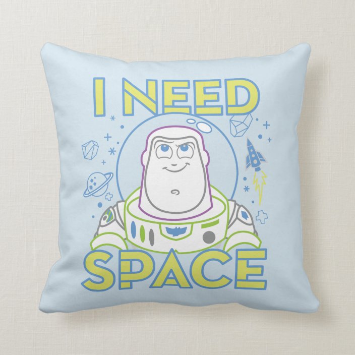 toy story buzz throw and pillow