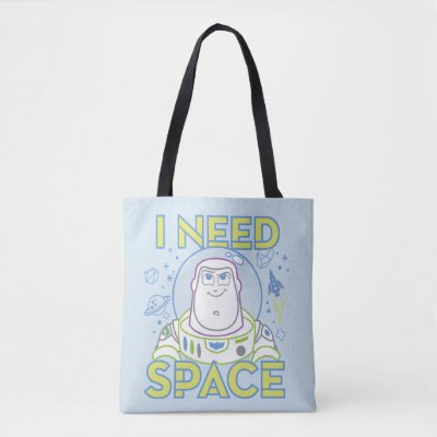 Buzz Lightyear "I Need Space" Tote Bag