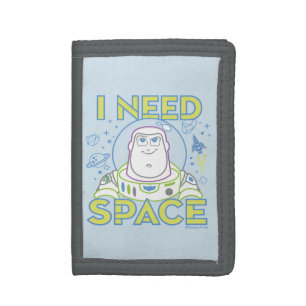 Buzz Lightyear "I Need Space" Tri-fold Wallet