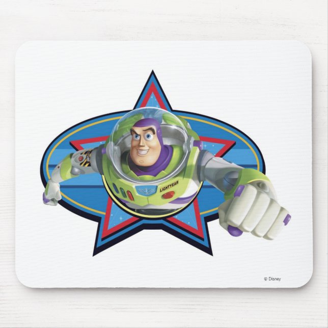 Buzz Lightyear Logo Mouse Pad (Front)