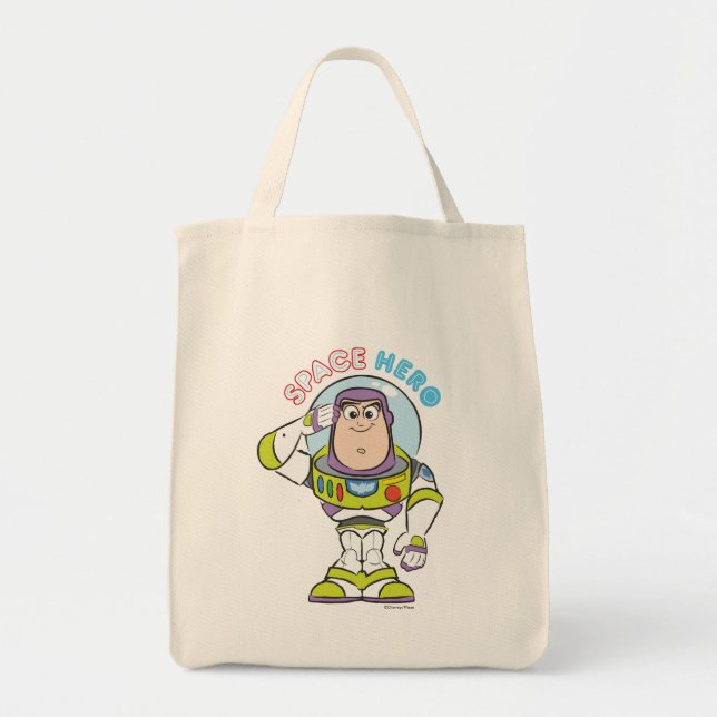 Buzz Lightyear "Space Hero" Tote Bag (Front)