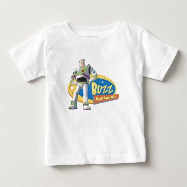 Buzz Lightyear Standing Strong Baby T-Shirt (Front)