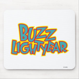 Buzz Lightyear Text Mouse Pad