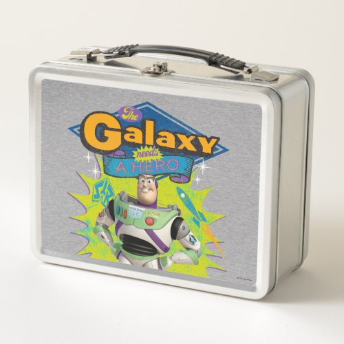 Buzz Lightyear  The Galaxy Needs a Hero Metal Lunch Box