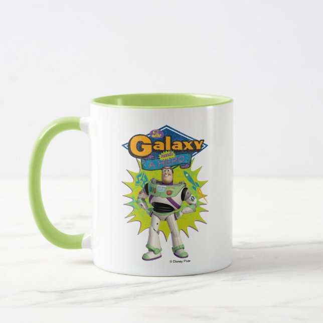 Buzz Lightyear | The Galaxy Needs a Hero Mug (Left)