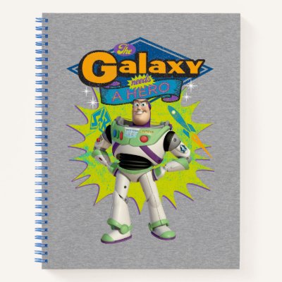 Buzz Lightyear | The Galaxy Needs a Hero Notebook