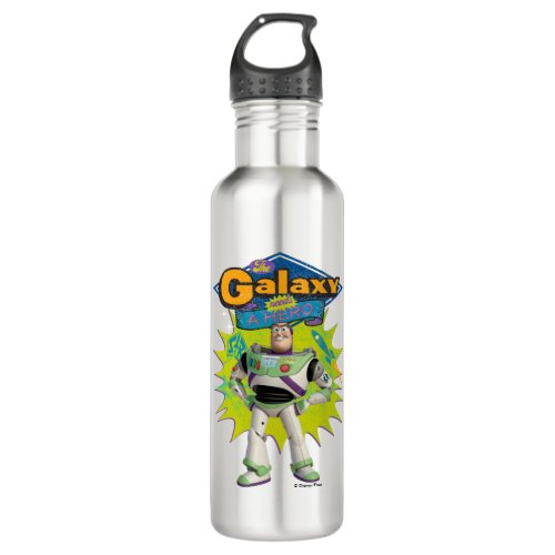 Buzz Lightyear  The Galaxy Needs a Hero Stainless Steel Water Bottle