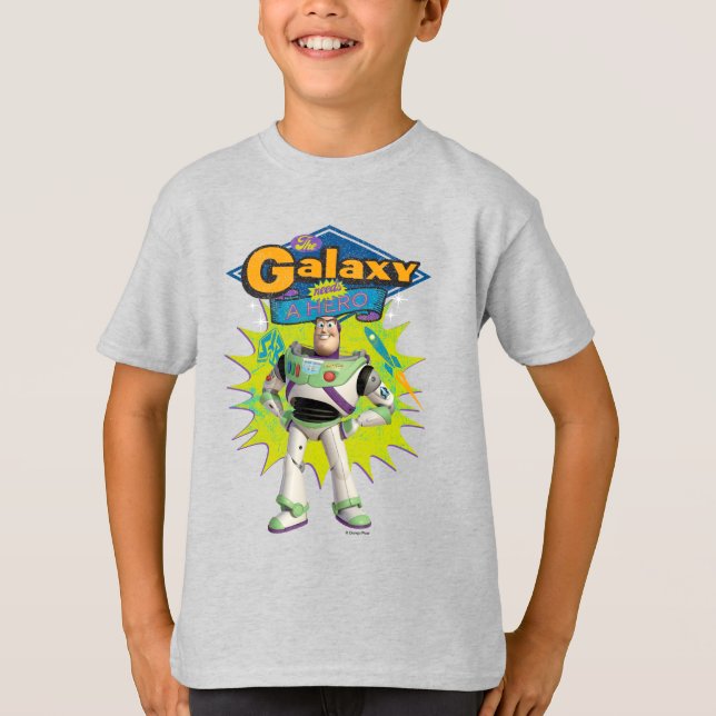 Buzz Lightyear | The Galaxy Needs a Hero T-Shirt (Front)