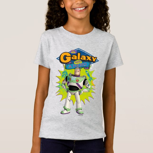 Buzz Lightyear | The Galaxy Needs a Hero T-Shirt (Front)