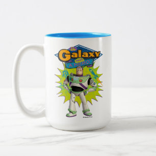 Buzz Lightyear The Galaxy Needs a Hero Two-Tone Coffee Mug