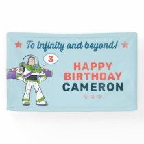 Buzz Lightyear | To Infinity and Beyond Birthday Banner