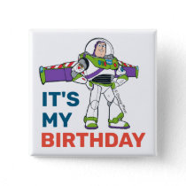 Buzz Lightyear | To Infinity and Beyond Birthday Button