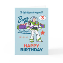 Buzz Lightyear | To Infinity and Beyond Birthday Card