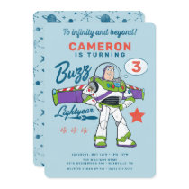 Buzz Lightyear | To Infinity and Beyond Birthday Invitation