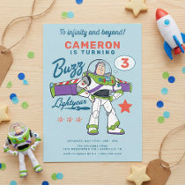 Buzz Lightyear | To Infinity and Beyond Birthday Invitation
