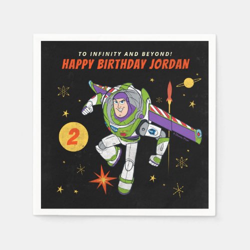 Buzz Lightyear To Infinity and Beyond Birthday Napkins