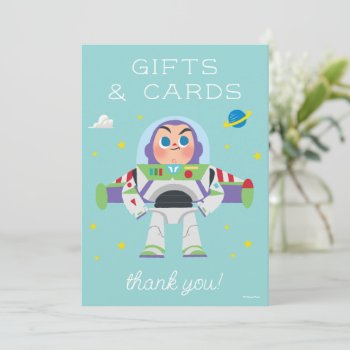 Buzz Lightyear | To Infinity And Beyond Birthday Note Card by ToyStory at Zazzle