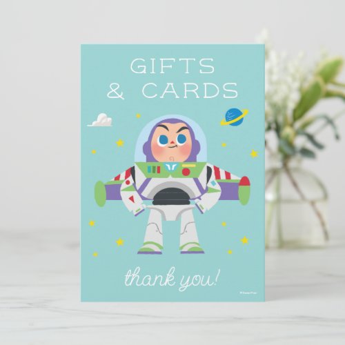 Buzz Lightyear  To Infinity and Beyond Birthday Note Card