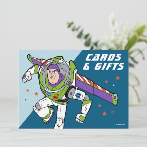 Buzz Lightyear  To Infinity and Beyond Birthday Note Card