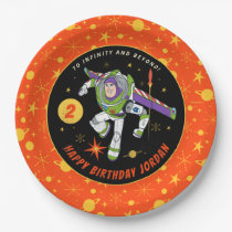 Buzz Lightyear To Infinity and Beyond Birthday Paper Plates