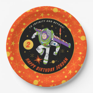 Buzz Lightyear To Infinity and Beyond Birthday Paper Plates