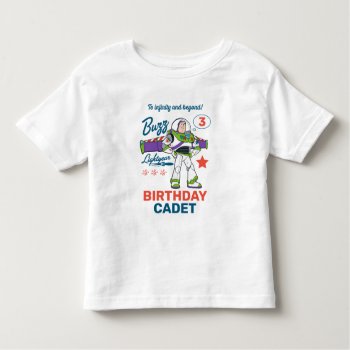 Buzz Lightyear | To Infinity And Beyond Birthday Toddler T-shirt by ToyStory at Zazzle