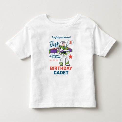 Buzz Lightyear  To Infinity and Beyond Birthday Toddler T_shirt