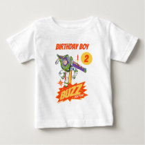 Buzz Lightyear | Two Infinity and Beyond Birthday Baby T-Shirt