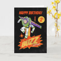 Buzz Lightyear | Two Infinity and Beyond Birthday Card